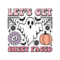 Let’s Get Sheet Faced Retro SVG