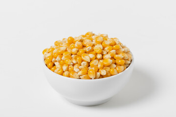 Dried corn grains