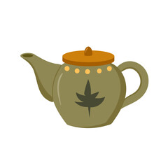 Autumn Thankgiving Elements Tea Pot