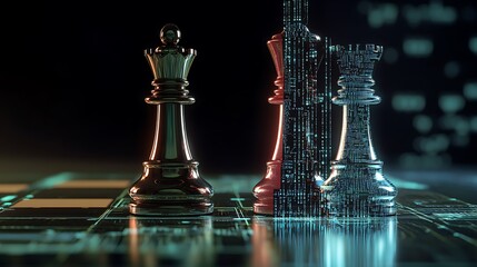 Digital Chess: The Battle of Queens