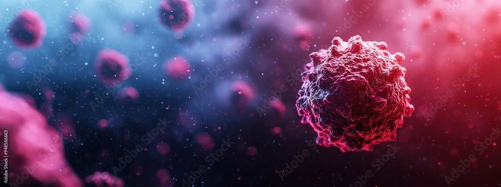 Poster a spacecraft with a special compartment filled with microorganisms, testing their ability to survive