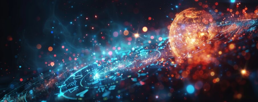 Zodiac signs with mystical aura on dark background, indicating astrology