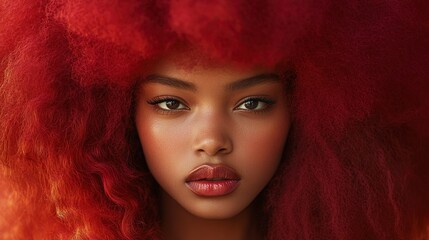 Fototapeta premium girls from different countries with different skin and hair colors. Asian, Scandinavian, African-American posing cheerfully and emotionally on a pink background, celebrating women's day,generative ai