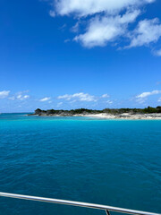 Ocean Blue Water Island