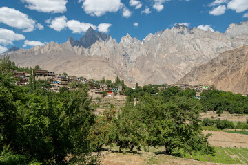 Agujas de Haldi en el valle de Hushe, Pakist&aacute;n