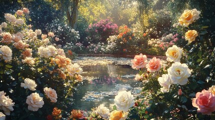 roses and rose gardens