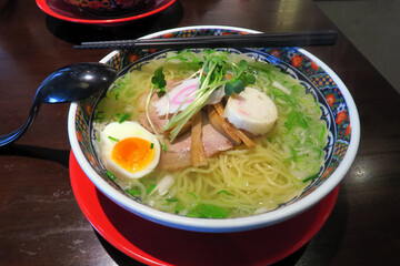 Hakodate shio ramen in Hokkaido
