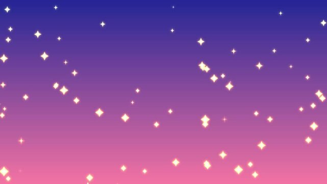 Background with rising diamond-shaped glitter, 4k 01