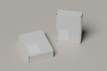 Mailer box mockup