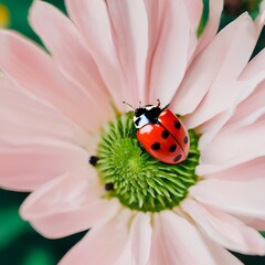 ladybug on flower