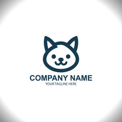 vector pet logo design 