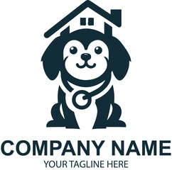 vector pet logo design 