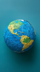 Fototapeta premium World Wildlife Day with the animals, Paper art and digital craft style.