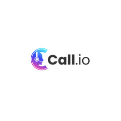 Call.io Modern Logo Vector