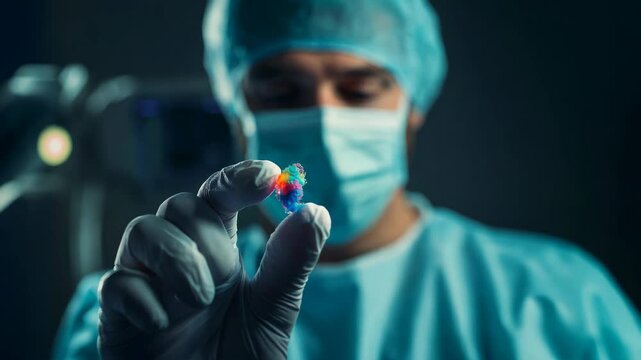A doctor found micro plastic inside body of patient during surgery in operation room