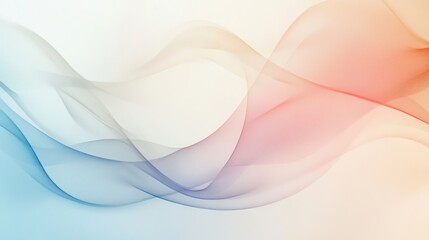 A minimalist abstract background featuring soft, flowing shapes and muted tones, providing a calm and serene visual experience.