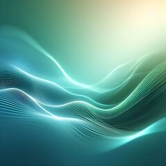 Colorful digital wavy line abstract background ai generative