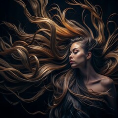 hairdresser, hair, barber, man, feminine, haircut, salon, client, comb, cut, highlight, care, scissors