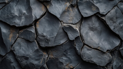 Textured gray stone wall background with natural rock pattern