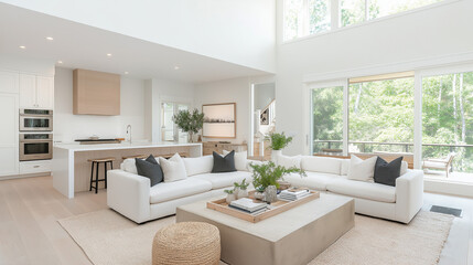 Fototapeta premium living room interior