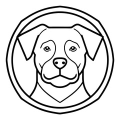 Rottweiler Vector Logo Design