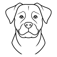 Rottweiler Vector Logo Design