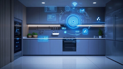 cozy home with a secure digital
