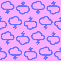 Obraz premium seamless background with clouds