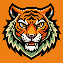 Tiger Logo Vector Art