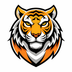 Obraz premium Tiger Logo Vector Art