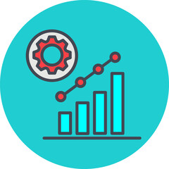 Analytics Vector Icon