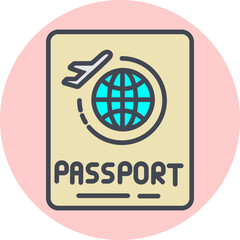 Passport Vector Icon