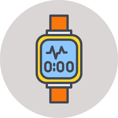 Smart Watch Vector Icon