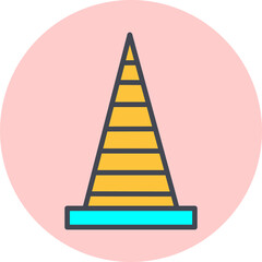 Cone Vector Icon