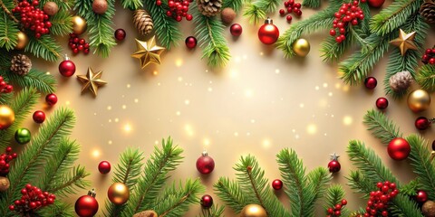Festive Christmas background with copy space, perfect for holiday designs and promotions, Christmas, background