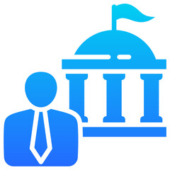 Fototapeta premium Senate Icon