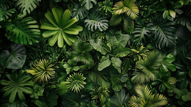 Natural forest wallpaper