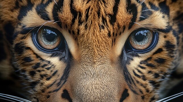 Close-up of a Jaguar's Eyes