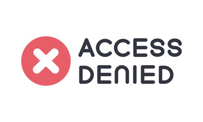 アクセス拒否