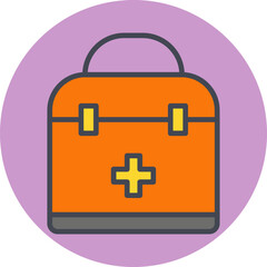 Obraz premium First Aid Vector Icon
