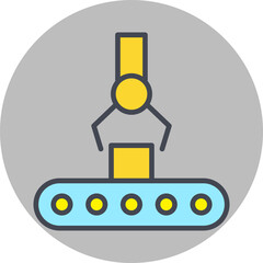Conveyor I Vector Icon