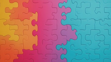 Autism awareness, inclusive classroom activities, 3D illustration