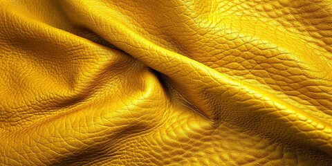 Close up render of wrinkled yellow leather texture , leather, close up, texture, wrinkled, yellow, material, fabric, abstract