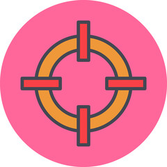 Lifebuoy Vector Icon