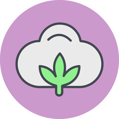Cotton Vector Icon