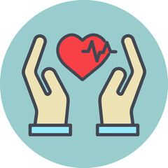 Obraz premium Healthcare Vector Icon