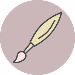 Drawing Brush Vector Icon