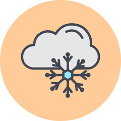 Snowy Vector Icon