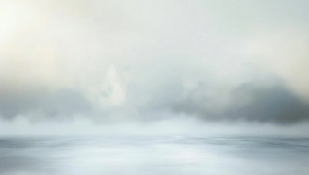Misty Morning Landscape