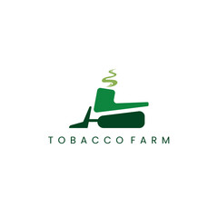 Tobacco Fram Modern Logo vector